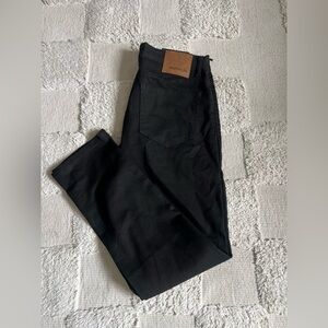 Craft & Flow Men's Slim Straight Black Pant size W 32/L30